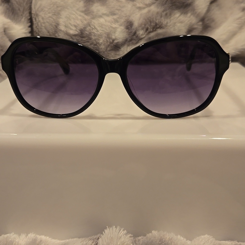 Kate Spade Black Sandi Sunglasses Brand New In Case - Picture 3 of 13